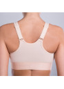 Бюстгальтер с открытой спиной с компрессией и формованной чашкой Бюстгальтер с открытой спиной с компрессией и формованной чашкой